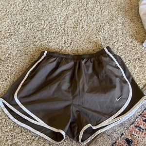 Brown Nike Tempo shorts